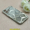 قاب گوشی iPhone 16 آیفون الکتروپلیتینگ شفاف چندضلعی شاین محافظ لنزدار نقره ای کد 1-15-102147
