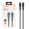 کابل شارژ PD و فست 2 متری Mossco Type-C To Type-C مدل IC-28CC 60W رنگ مشکی کد 30589