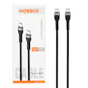 کابل شارژ PD و فست Mossco Type-C To Type-C مدل IC-08 100W رنگ مشکی کد 30591