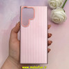 قاب گوشی Galaxy S23 Ultra سامسونگ کرکره ای جدید NEW CASE اورجینال رزگلد کد 1-15-101995