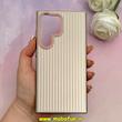 قاب گوشی Galaxy S24 Ultra سامسونگ کرکره ای جدید NEW CASE اورجینال طلایی کد 1-15-102001