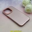 قاب گوشی iPhone 15 Pro آیفون کرکره ای جدید NEW CASE اورجینال رزگلد کد 1-15-102041