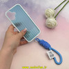 قاب گوشی iPhone 16 آیفون مات شیاردار کرکره ای دو لایه ضدضربه به همراه بندآویز کد 1-15-101939