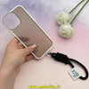 قاب گوشی iPhone 16 Pro Max آیفون مات شیاردار کرکره ای دو لایه ضدضربه به همراه بندآویز کد 1-15-101947