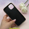 قاب گوشی iPhone 13 / 14 آیفون اورجینال نگین برجسته سواروسکی مگ سیف دار طلایی کد 1-15-101353