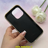 قاب گوشی iPhone 16 Pro آیفون اورجینال نگین برجسته سواروسکی مگ سیف دار طلایی کد 1-15-101358