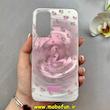 قاب گوشی Galaxy A15 سامسونگ فانتزی سخت Hard لیزری لاکچری طرح گل کیوت کد 102509