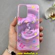 قاب گوشی Galaxy A52 4G / Galaxy A52 5G / Galaxy A52S سامسونگ فانتزی سخت Hard لیزری لاکچری طرح پروانه کیوت کد E10-102548