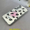 قاب گوشی Galaxy S24 FE سامسونگ فانتزی سخت Hard لیزری لاکچری طرح گربه کیوت کد 102567