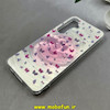 قاب گوشی Galaxy S24 FE سامسونگ فانتزی سخت Hard لیزری لاکچری طرح پروانه کیوت کد 102569