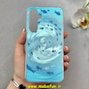قاب گوشی Galaxy S24 FE سامسونگ فانتزی سخت Hard لیزری لاکچری طرح ماهی کیوت کد 102573