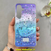 قاب گوشی Galaxy S24 FE سامسونگ فانتزی سخت Hard لیزری لاکچری طرح ستاره کیوت کد 102574