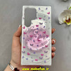 قاب گوشی Galaxy S24 Ultra سامسونگ فانتزی سخت Hard لیزری لاکچری طرح پروانه کیوت کد E10-102579