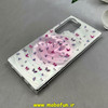 قاب گوشی Galaxy S24 Ultra سامسونگ فانتزی سخت Hard لیزری لاکچری طرح پروانه کیوت کد E10-102579