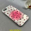 قاب گوشی iPhone 7 / iPhone 8 / iPhone SE 2020 / iPhone SE 2022 آیفون فانتزی سخت Hard لیزری لاکچری طرح گل کیوت کد 102593
