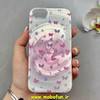 قاب گوشی iPhone 7 / iPhone 8 / iPhone SE 2020 / iPhone SE 2022 آیفون فانتزی سخت Hard لیزری لاکچری طرح پروانه کیوت کد 102595