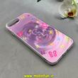 قاب گوشی iPhone 7 Plus / iPhone 8 Plus آیفون فانتزی سخت Hard لیزری لاکچری طرح پروانه کیوت کد 102605