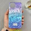 قاب گوشی iPhone 13 / iPhone 14 آیفون فانتزی سخت Hard لیزری لاکچری طرح ستاره کیوت کد 102614