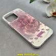 قاب گوشی iPhone 15 Pro Max آیفون فانتزی سخت Hard لیزری لاکچری طرح گل کیوت کد 102630