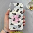 قاب گوشی iPhone 16 آیفون فانتزی سخت Hard لیزری لاکچری طرح گربه کیوت کد 102647