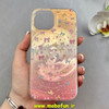 قاب گوشی iPhone 15 آیفون فانتزی سخت Hard لیزری لاکچری طرح پاپیون کیوت کد 102655