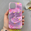 قاب گوشی iPhone 15 آیفون فانتزی سخت Hard لیزری لاکچری طرح پروانه کیوت کد 102656