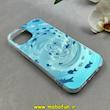 قاب گوشی iPhone 15 آیفون فانتزی سخت Hard لیزری لاکچری طرح ماهی کیوت کد 102658