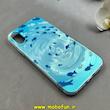 قاب گوشی iPhone X / iPhone XS آیفون فانتزی سخت Hard لیزری لاکچری طرح ماهی کیوت کد 102670