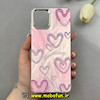قاب گوشی Galaxy A06 سامسونگ اورجینال فانتزی سخت لیزری لنز و دکمه کرومی طرح قلب کد 102725