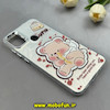 قاب گوشی Galaxy A11 / M11 سامسونگ اورجینال فانتزی سخت لیزری لنز و دکمه کرومی طرح تدی کد 102748