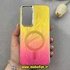 قاب گوشی Galaxy A35 سامسونگ اورجینال فانتزی سخت لیزری لنز و دکمه کرومی طرح مگ سیف کد 102845
