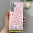 قاب گوشی Galaxy A36 / A56 سامسونگ اورجینال فانتزی سخت لیزری لنز و دکمه کرومی طرح گل کد 102850