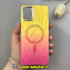 قاب گوشی Galaxy A51 سامسونگ اورجینال فانتزی سخت لیزری لنز و دکمه کرومی طرح مگ سیف کد 102863