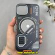 قاب گوشی iPhone 13 / iPhone 14 آیفون اورجینال defens NIO فانتزی اسپرت مگ سیف دار HARD سخت LIGHT SAND کد 103026