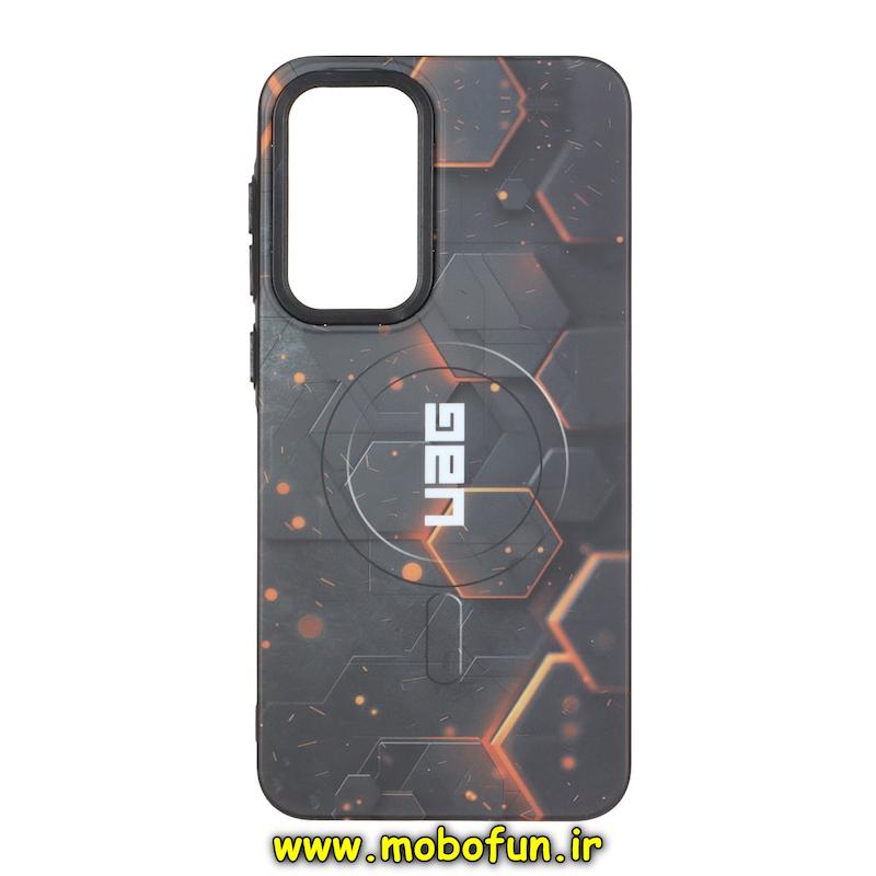 قاب گوشی Galaxy A36 / A56 سامسونگ دودی مات فانتزی چاپ درجه یک طرح یو ای جی UAG کد 93767