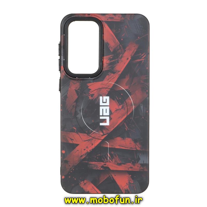 قاب گوشی Galaxy A36 / A56 سامسونگ دودی مات فانتزی چاپ درجه یک طرح یو ای جی UAG کد 93770