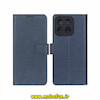 کیف گوشی Honor X6B آنر مگنتی طرح چرم کتابی محافظ لنزدار سرمه ای کد 93945