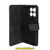 کیف گوشی Honor X6C آنر مگنتی طرح چرم کتابی محافظ لنزدار مشکی کد 93947