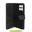 کیف گوشی Honor X6C آنر مگنتی طرح چرم کتابی محافظ لنزدار مشکی کد 93947