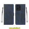 کیف گوشی Honor X7A آنر مگنتی طرح چرم کتابی محافظ لنزدار بنددار سرمه ای کد 93952