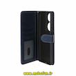 کیف گوشی Honor X7B آنر مگنتی طرح چرم کتابی محافظ لنزدار بنددار سرمه ای کد 93957