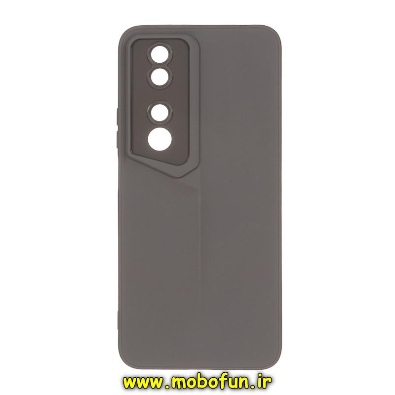 قاب گوشی Honor X7B آنر Porsche Design سیلیکونی ژله ای محافظ لنز دار خاکستری کد 93960