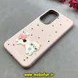 قاب گوشی Galaxy A54 سامسونگ لدرکیس Leather Case عروسکی سیلیکونی برجسته طرح گربه کیوت صورتی کد 103158