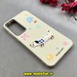 قاب گوشی Galaxy A55 سامسونگ لدرکیس Leather Case عروسکی سیلیکونی برجسته طرح سگ کیوت کرم کد 103160