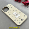 قاب گوشی iPhone 13 Pro Max آیفون لدرکیس Leather Case عروسکی سیلیکونی برجسته طرح سگ پشمالو کیوت کرم کد 103175