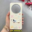 قاب گوشی Redmi 14C / Poco C75 / Redmi A4 شیائومی لدرکیس Leather Case عروسکی سیلیکونی برجسته طرح سگ کیوت کرم کد 103194