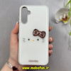 قاب گوشی Galaxy A15 سامسونگ لاکچری اورجینال فانتزی رزینی برجسته طرح کیتی Kitty کیوت کد 103046