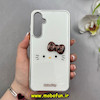 قاب گوشی Galaxy S23 FE سامسونگ لاکچری اورجینال فانتزی رزینی برجسته طرح کیتی Kitty کیوت کد 103061