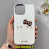 قاب گوشی iPhone 13 Pro Max آیفون لاکچری اورجینال فانتزی رزینی برجسته طرح کیتی Kitty کیوت کد 103062
