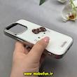 قاب گوشی iPhone 16 Pro آیفون لاکچری اورجینال فانتزی رزینی برجسته طرح کیتی Kitty کیوت کد 103066
